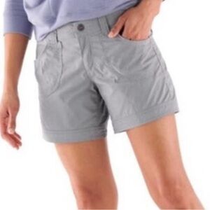Kuhl Size 6 Kontra Hiking Shorts Light Gray 6”